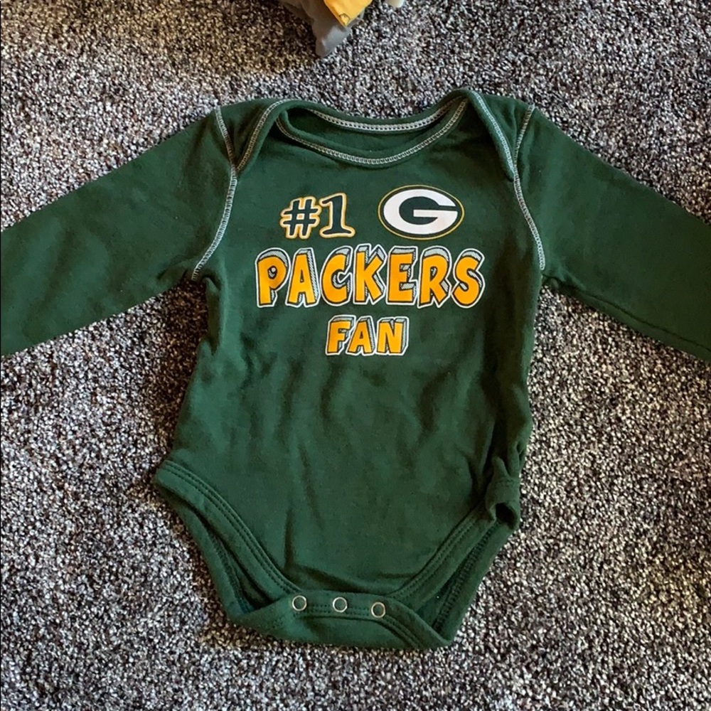 Green Bay packers onesie